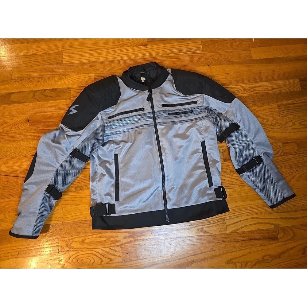 Scorpion EXO Motorcycle Jacket 2-in 1 Skelton‎ Padded Men's Large (WOR-TG6)